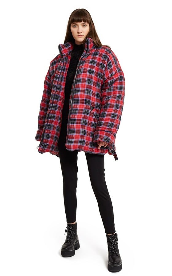 Opening Ceremony Flannel Duvet Coat