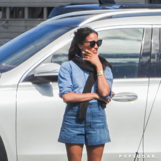 Meghan Markle Supports Prince Harry at Polo Match