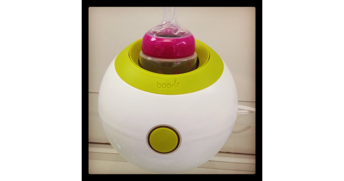 Boon's Orb will warm bottles and food jars using steam. New Kid and