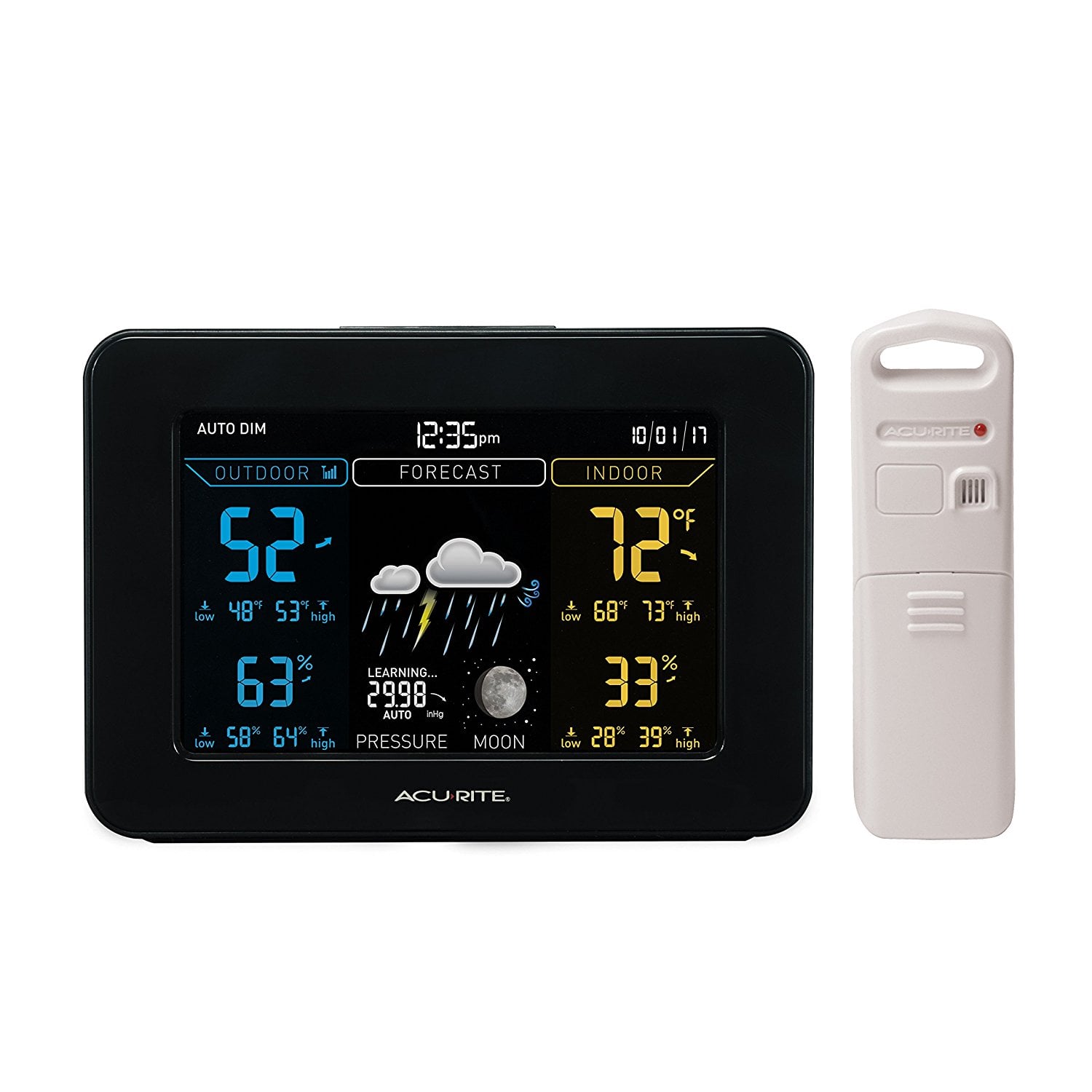 Acurite Weather Station With Forecast Temperature Humidity The