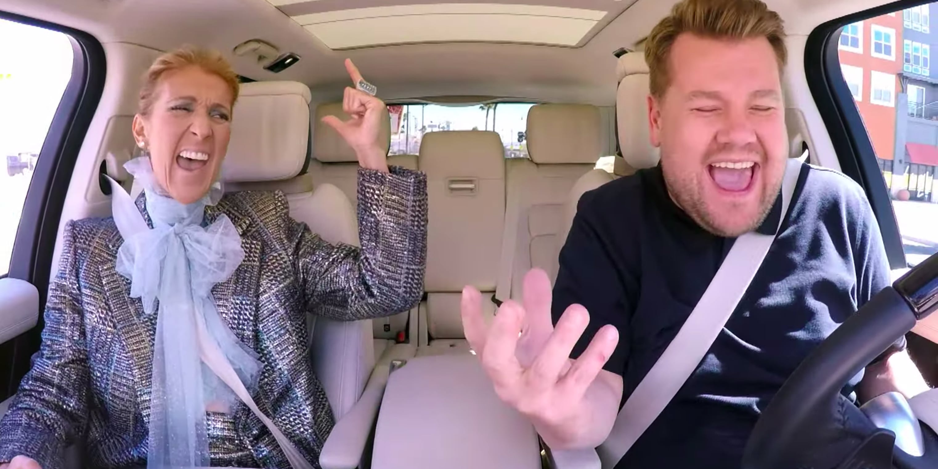 Celine Dion Carpool Karaoke Video POPSUGAR Celebrity