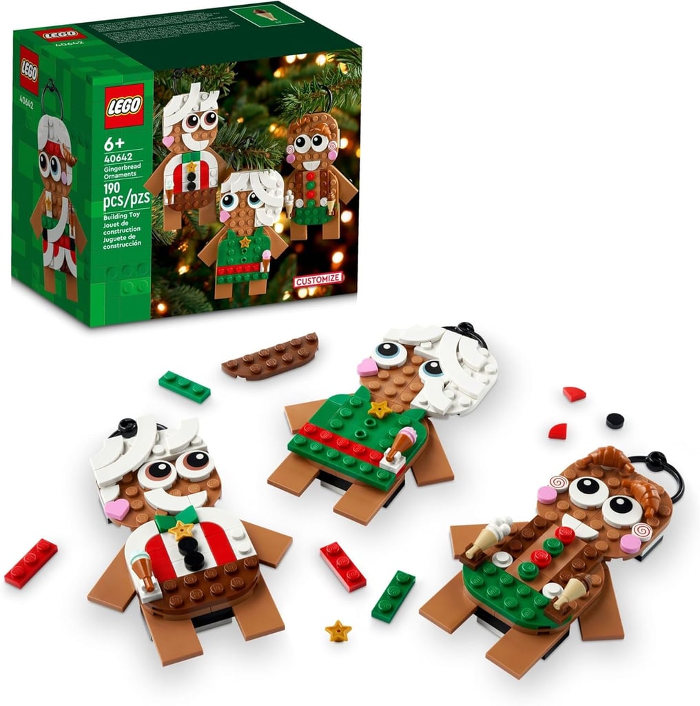Lego Gingerbread Ornaments Building Toys