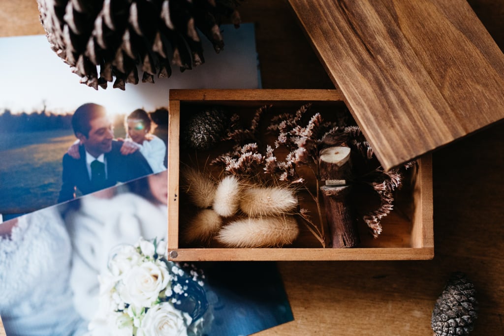 Take a walk down memory lane by going through old keepsakes.