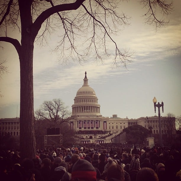Covering Inauguration Day in DC.