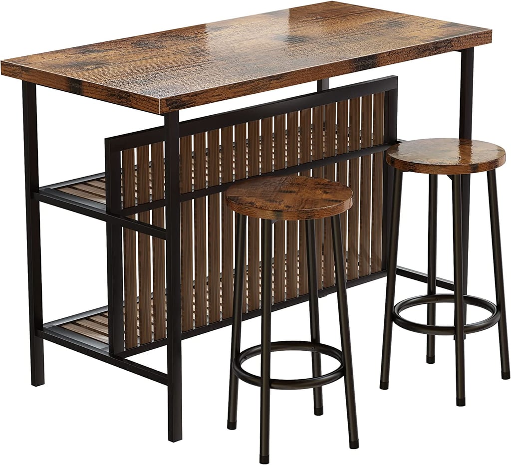 Recaceik 3 Piece Pub Table Set