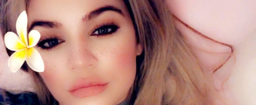 Khloé Kardashian Gives Us a First Peek at Baby True on Snapchat