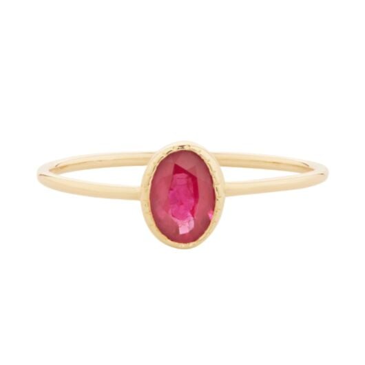 Jennie Kwon Caravaggio Ruby Ring
