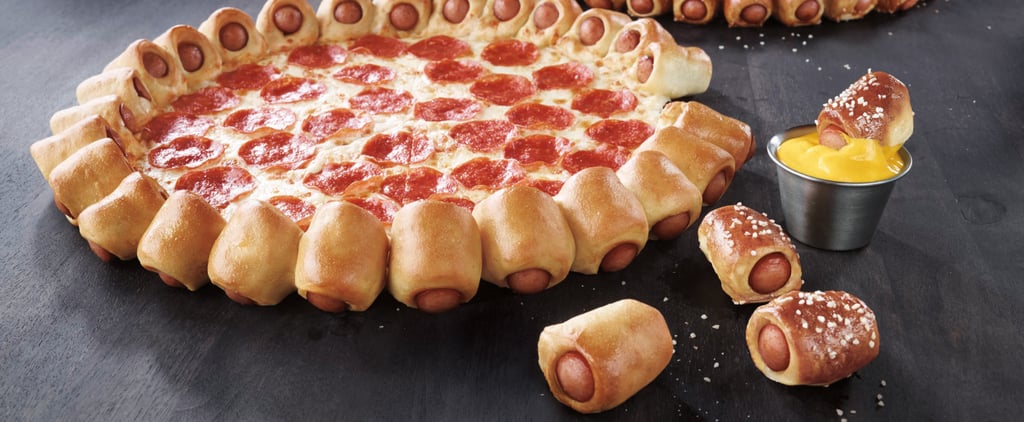 Pizza Hut Hot Dog Bites Pizza