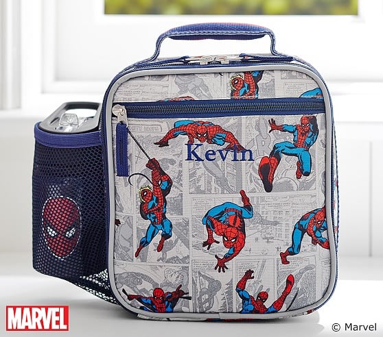superman backpack with lunchbox