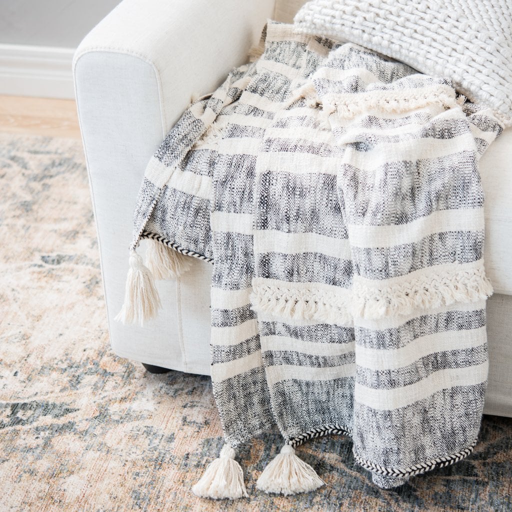 Natalia Tassel Throw