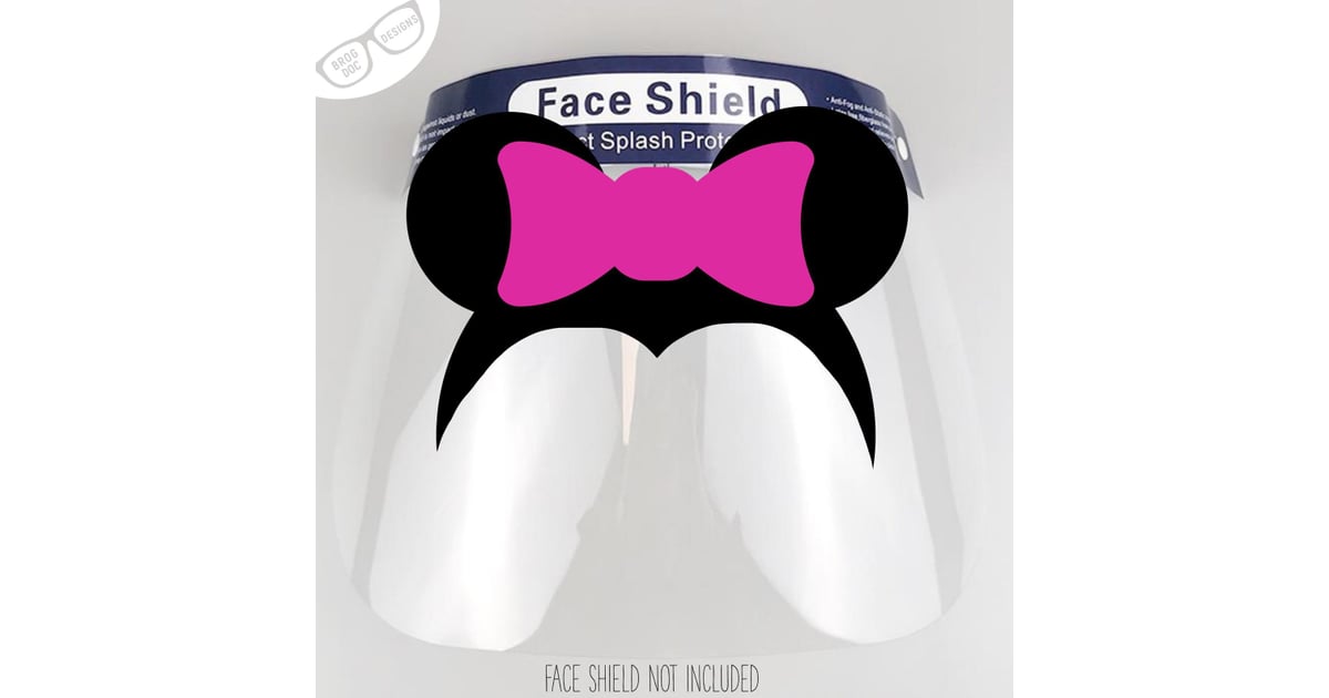 Mickey and Minnie Decal For Face Shield Cute FaceShield Decals