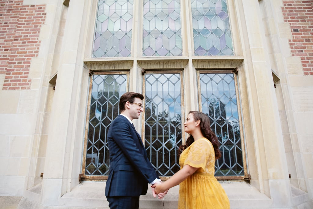 Harry Potter Hufflepuff and Ravenclaw Engagement Photos