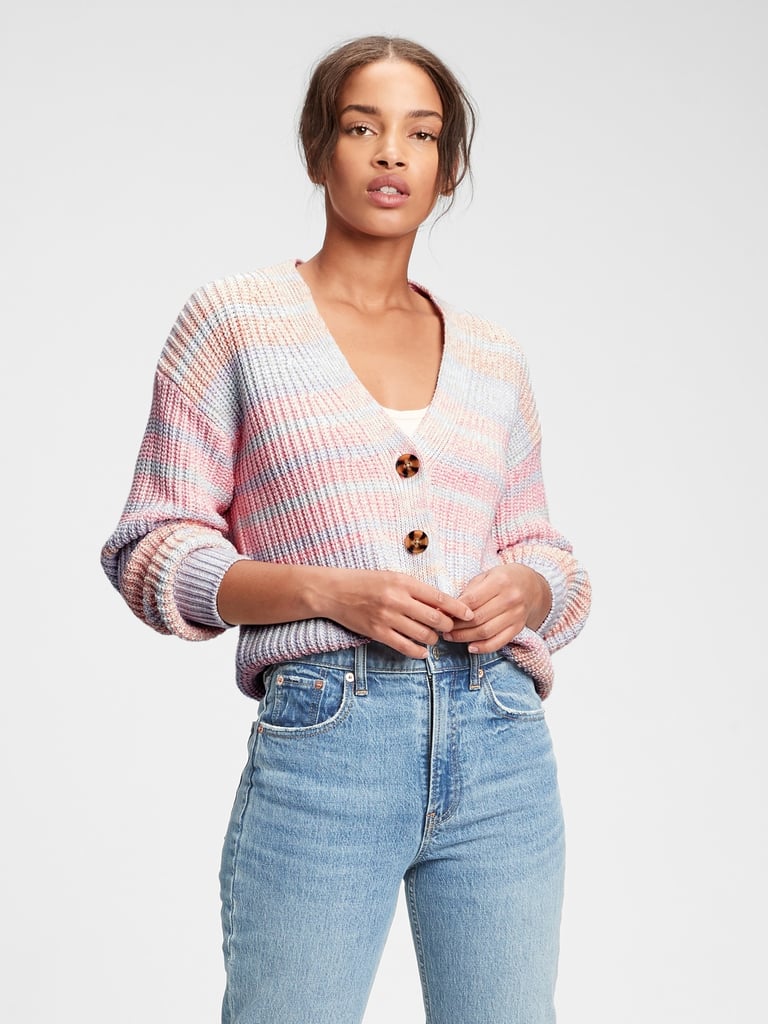 Gap Button-Front Cardigan
