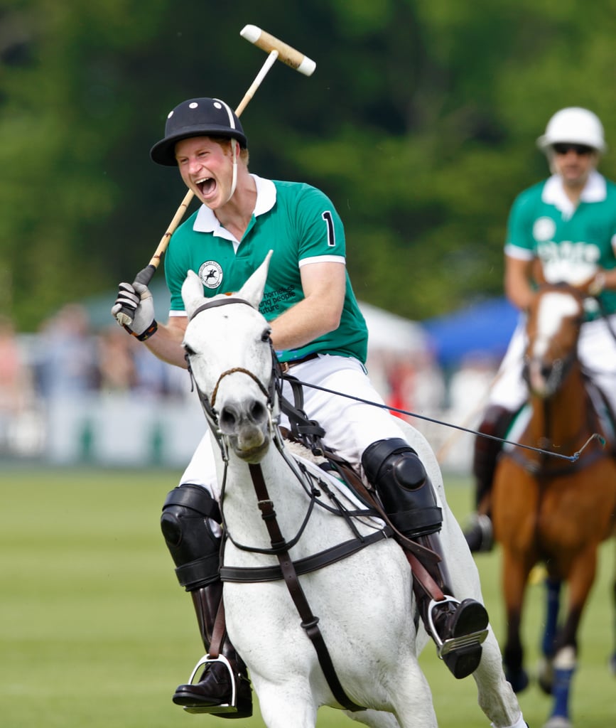 Pictures of Prince Harry Playing Polo POPSUGAR Celebrity Australia