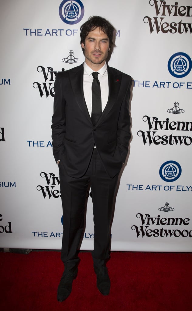 Ian Somerhalder and Paul Wesley at Art of Elysium Gala 2016