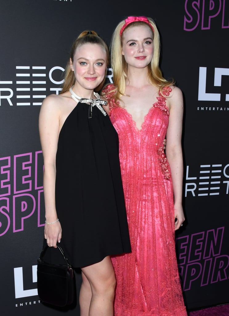 Dakota and Elle Fanning at Teen Spirit Premiere April 2019