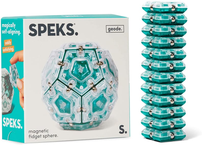 A Magnet Fidget Toy: Speks Geode Magnetic Fidget Sphere