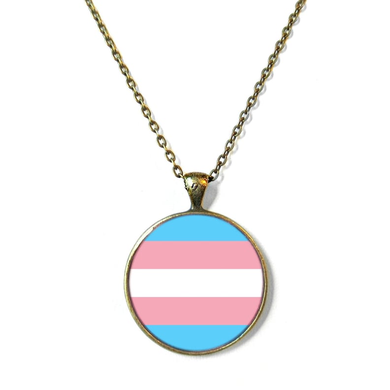 Transgender Pride Necklace