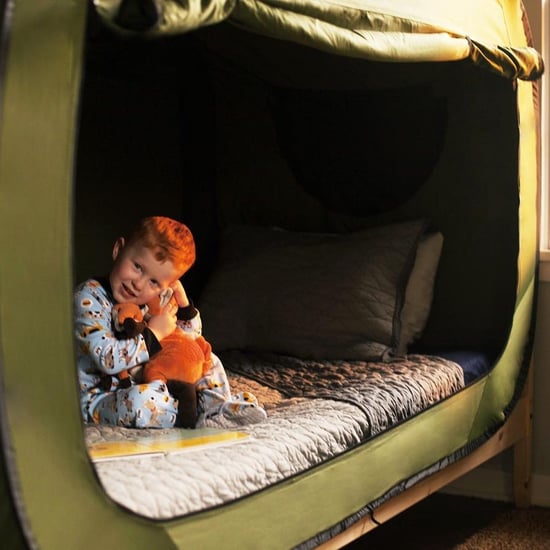 Privacy Pop Bed Tent Helps Kids Sleep