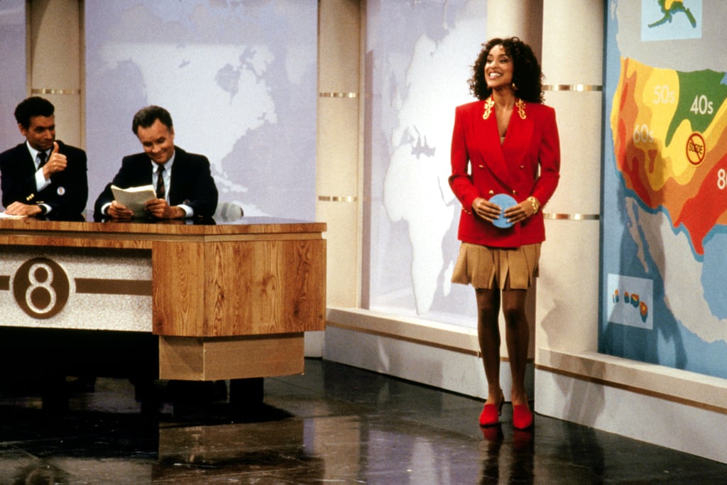 Karyn Parsons as Hilary Banks in "The Fresh Prince of Bel-Air"