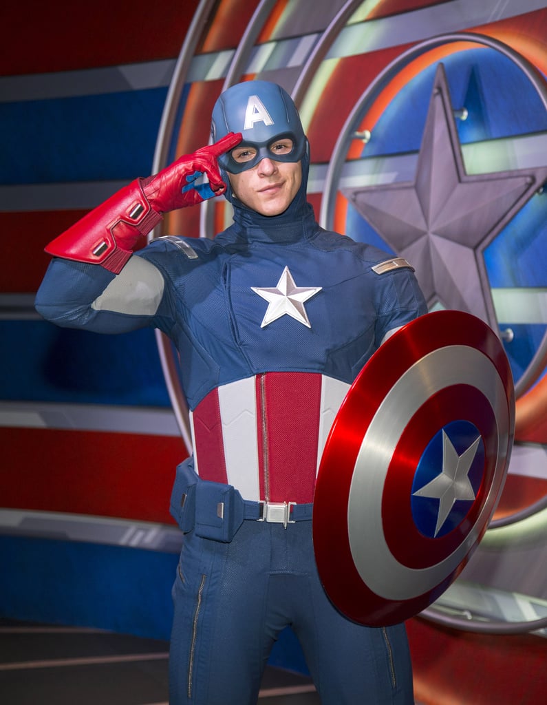 Climb up the Chip 'N Dale Treehouse.
Witness Pinocchio's Daring Journey.
Tour the superhero headquarters.