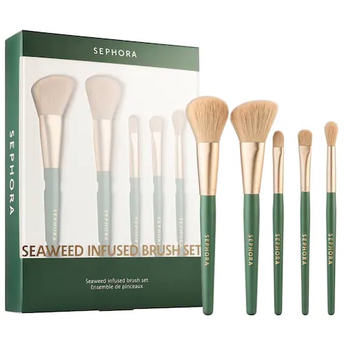 Sephora Collection Seaweed Infused Vegan Makeup Brush Set