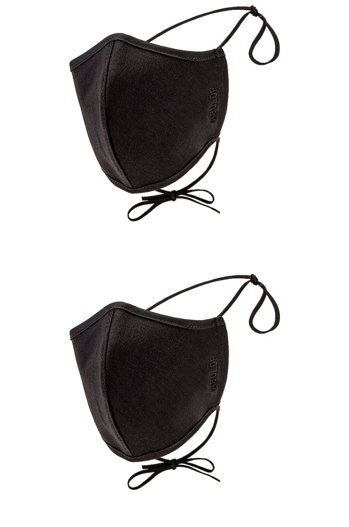 AGOLDE Two Pack Embroidered Cotton Masks