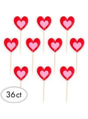 Valentine's Day Heart Party Picks