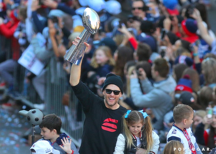Tom Brady and His Family at 2019 Super Bowl Parade | POPSUGAR Celebrity Photo 8
