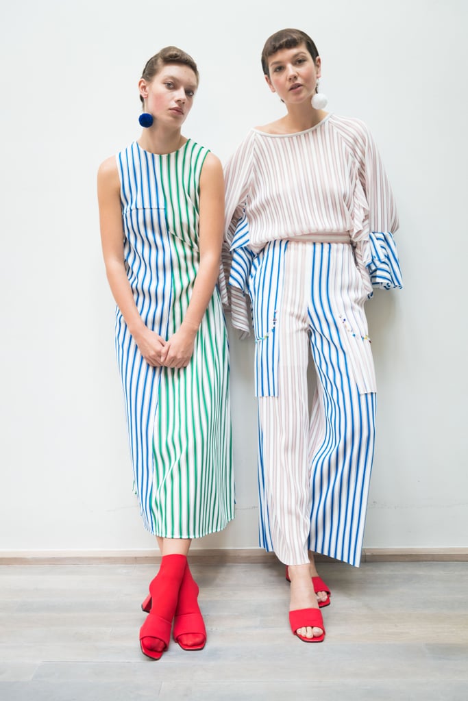 Backstage at Jamie Wei Huang