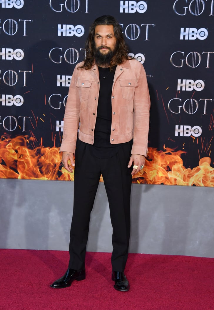 Jason Momoa and Lisa Bonet at Game of Thrones Premiere 2019 | POPSUGAR