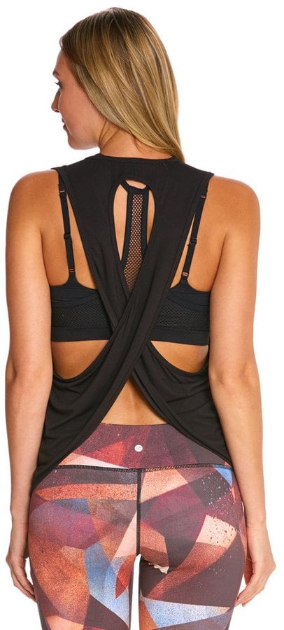 Zobha Cross Back Singlet Yoga Tank Top