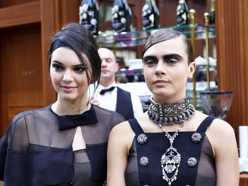 Kendall and Cara Posed For the Cameras After the Show