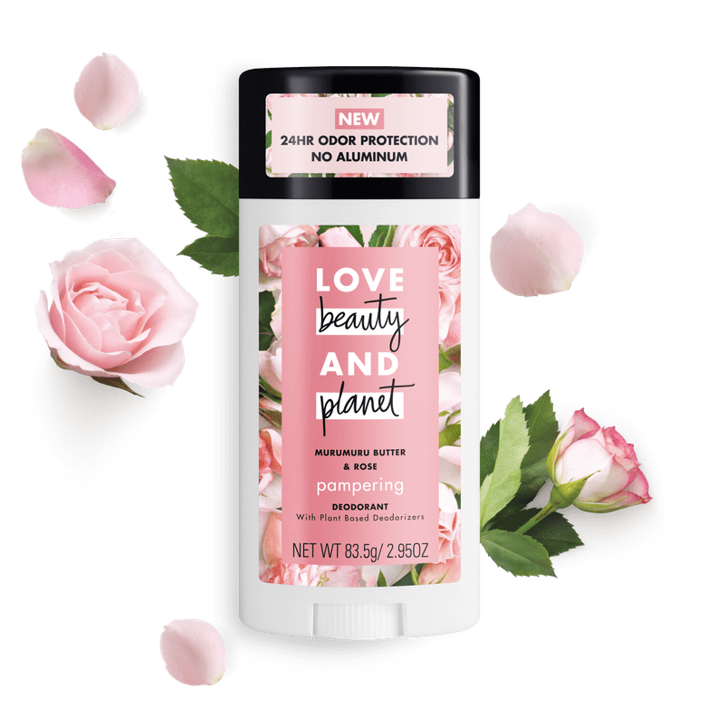 Love Beauty and Planet Butter and Rose Deodorant Stick