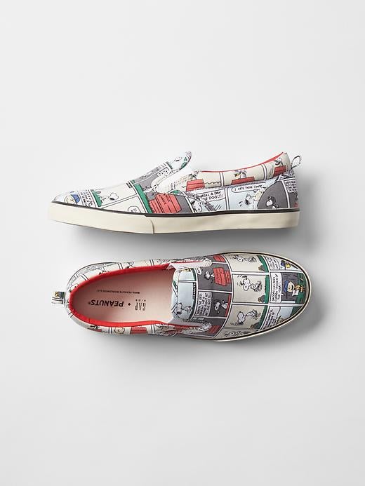 Peanuts Comic Slip-On Sneakers