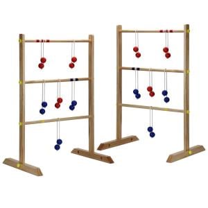 Solid Wood Ladder Toss Game Set