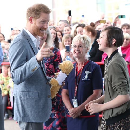 Prince Harry Visits Oxford Children's Hospital May 2019