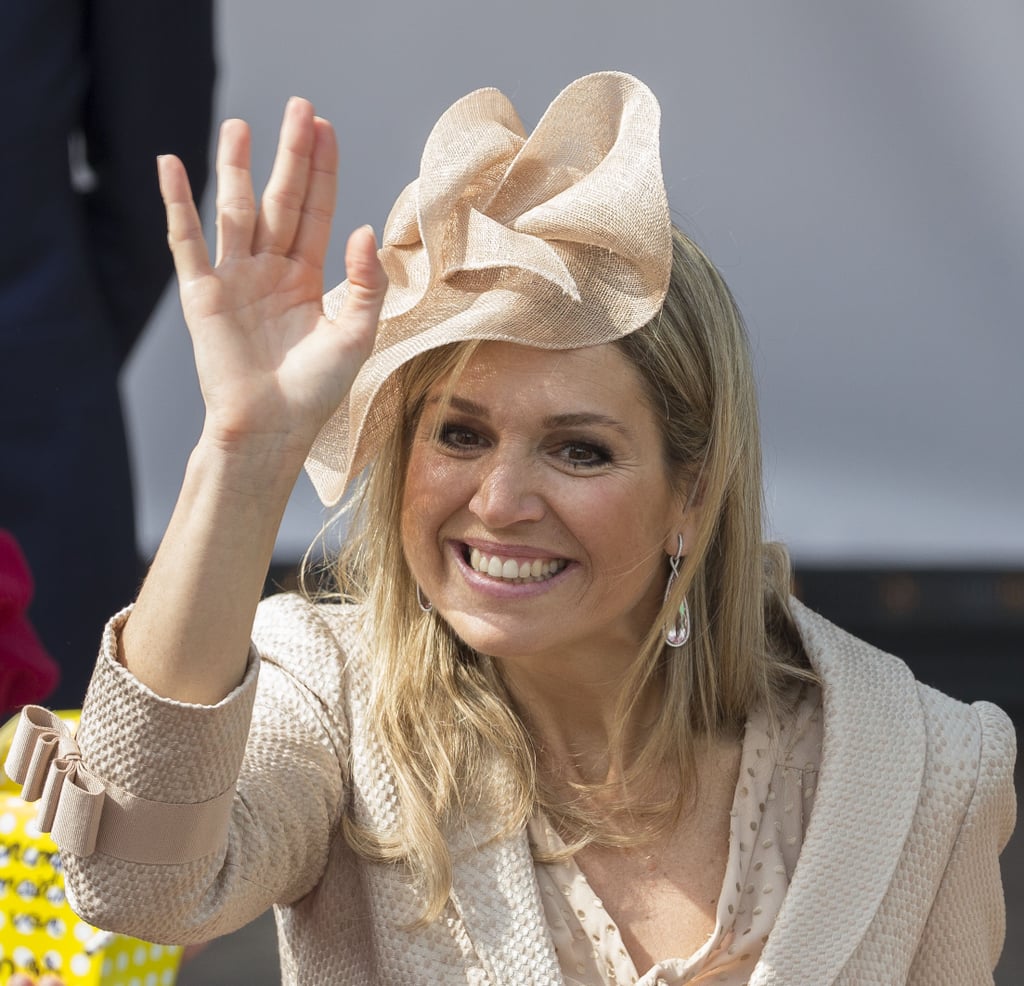 Queen Maxima of the Netherlands' Happy Faces