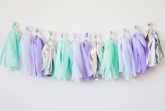Mermaid Tassel Banner