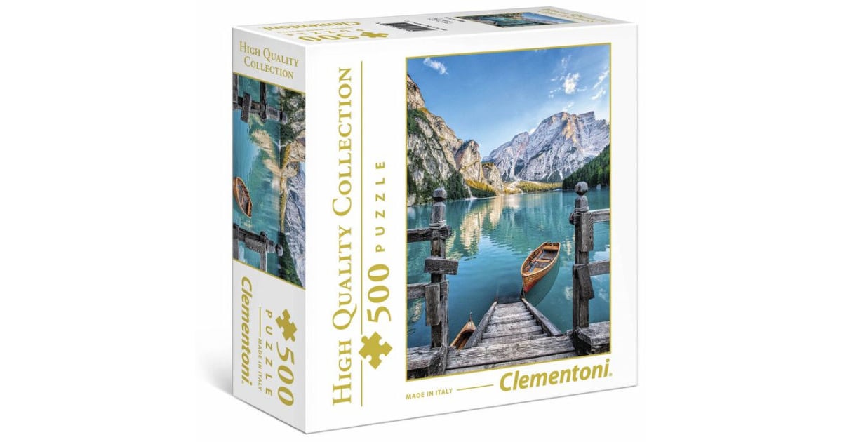 Braies Lake 500 Piece Puzzle The Best Puzzles From Barnes & Noble