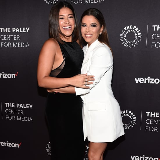 Eva Longoria and Gina Rodriguez's Red Carpet Reunion 2016