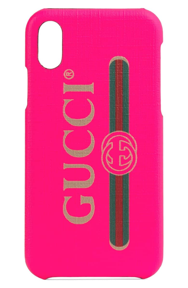 Gucci Logo iPhone X/Xs Case | 22 Glamorous Gucci Gifts That Will Completely  Knock Their Socks Off | POPSUGAR Fashion Photo 3
