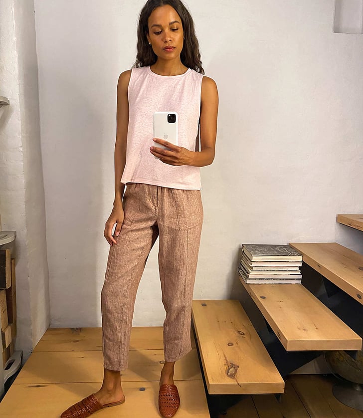 Lou & clearance grey linen pants