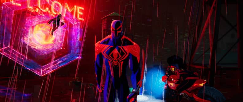 Spider Man Across The Spiderverse Wallpaper in 2023