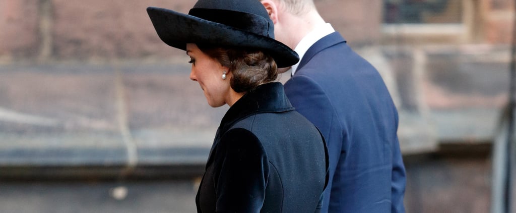 Kate Middleton Alexander McQueen Coat Memorial Service 2016