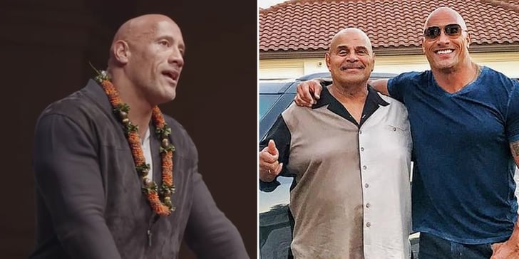 Dwayne Johnson Shares Eulogy Video From Father's Funeral | POPSUGAR Celebrity