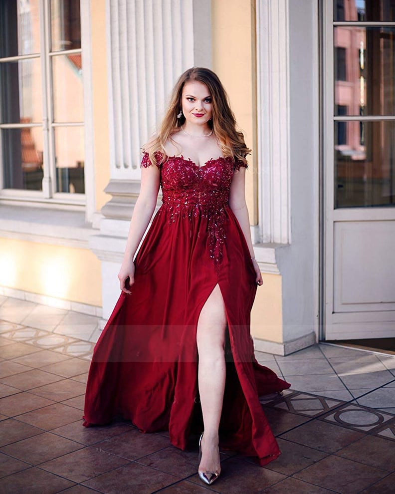 Ubride Off Shoulder Prom Dress