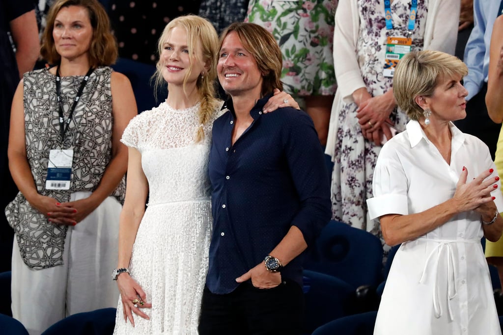 Nicole Kidman and Keith Urban at the Australian Open 2019