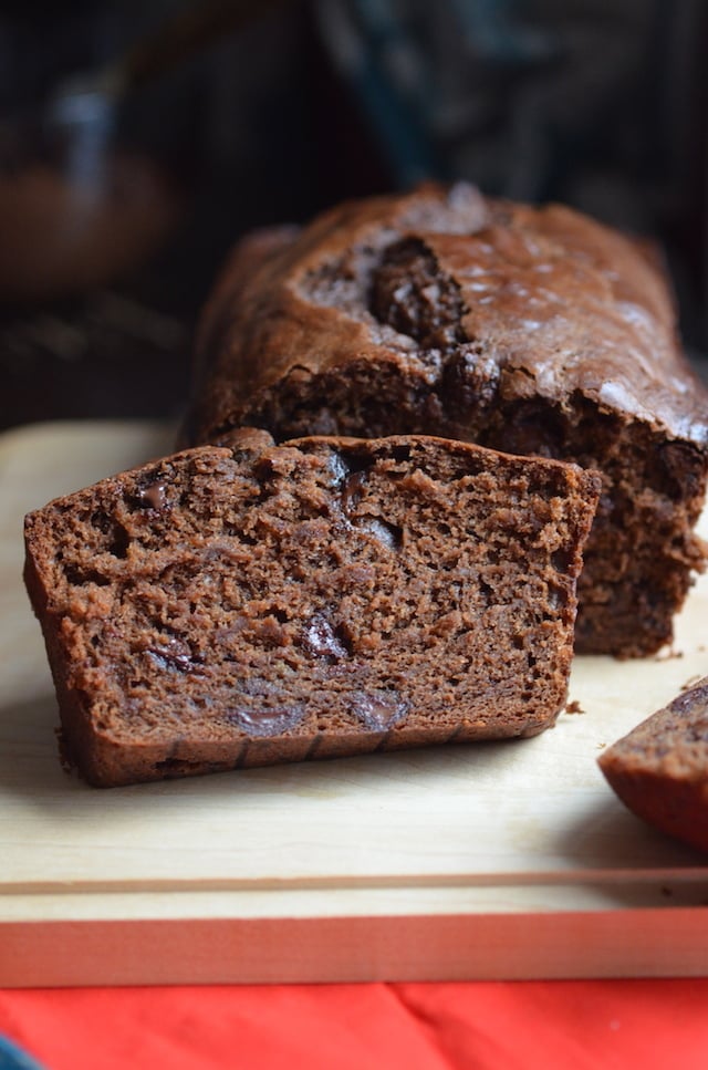 Double Chocolate Vegan Banana Bread