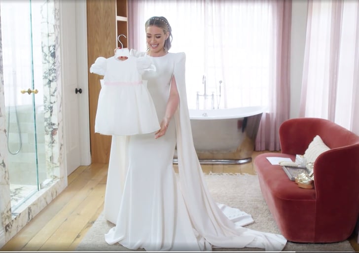 Hilary Duff's Jenny Packham Wedding Dress Video | POPSUGAR ...